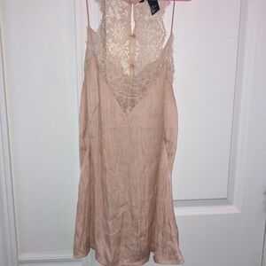 Elegant Lace Trim long top